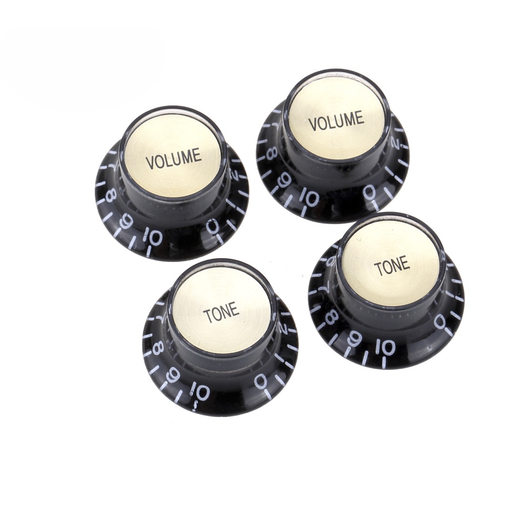 Bộ Núm Vặn Phản Quang 2 Âm 2 Âm Lượng Cho Đàn Guitar Điện Epiphone Les Paul SG