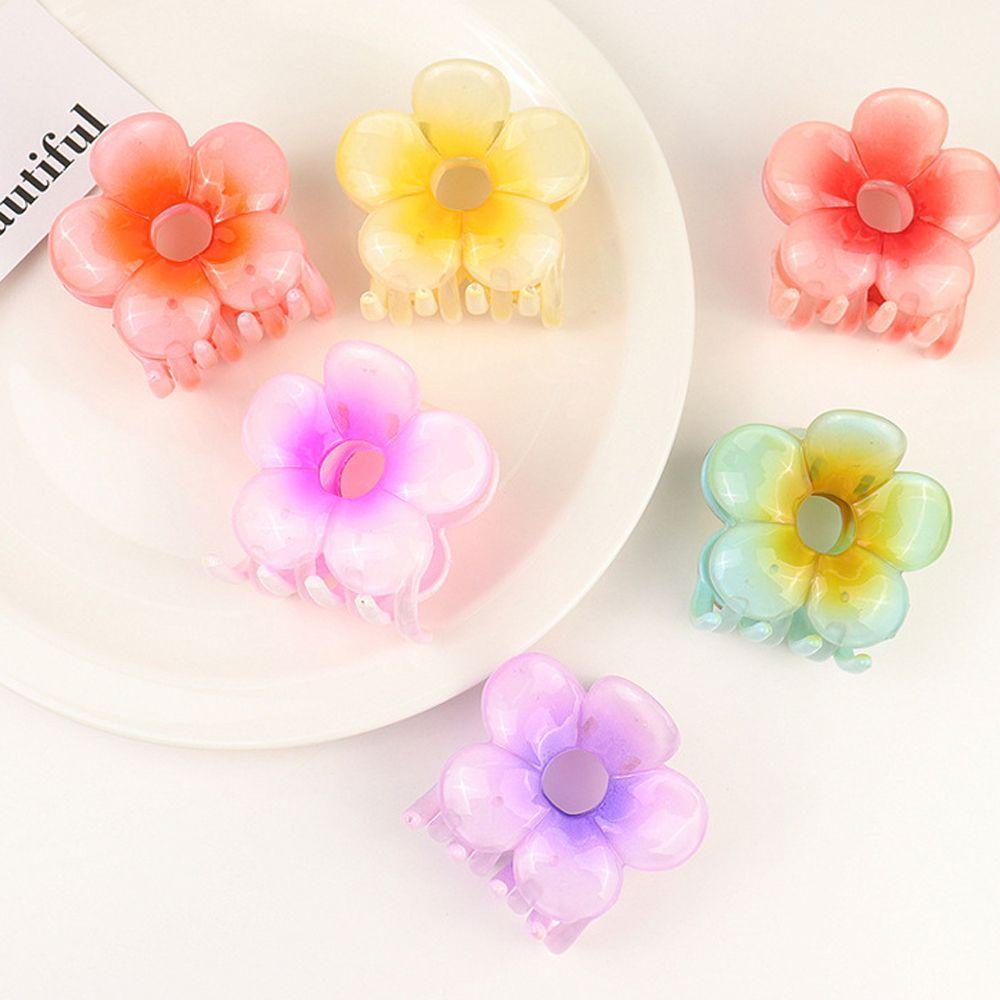 Kẹp Tóc Trong Suốt Phong Cách Vintage Thanh Lịch Cho Nữ