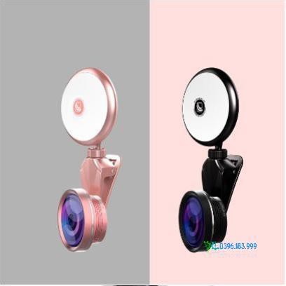Đèn Flash Hỗ Trợ Chụp Ảnh Selfie Rk19S Xoay 360 Độ Cho Iphone Android | BigBuy360 - bigbuy360.vn