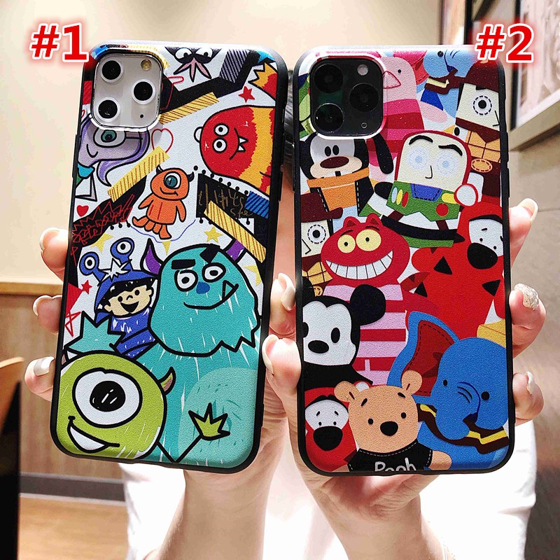 Ốp điện thoại TPU họa tiết hoạt hình Disney cho Samsung S8 S9 S10 Plus J330 J5 J7 2017 Note 8 9 10 J7 Prime