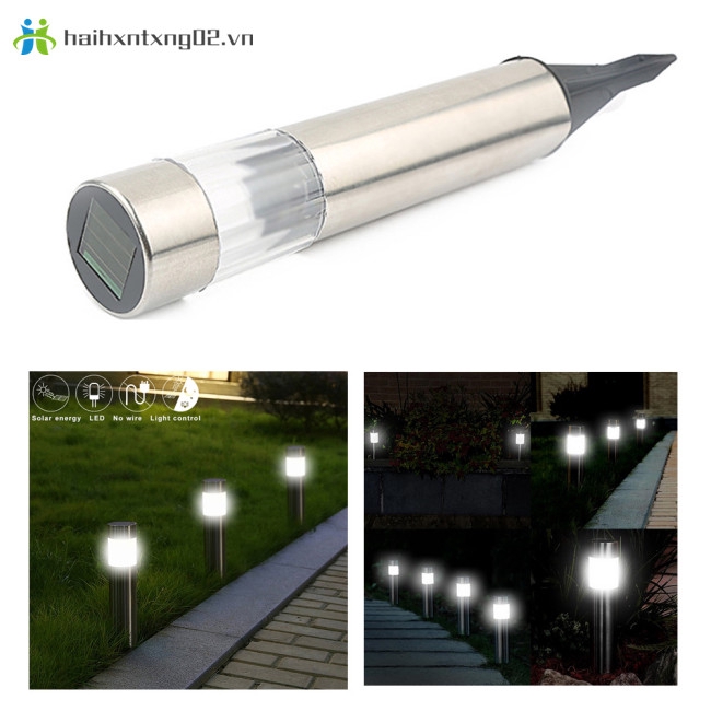 Đèn LED cắm cỏ sân vườn dùng năng lượng mặt trời