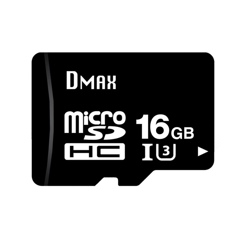 Thẻ nhớ micro SDHC Dmax 16GB UHS1 U3 tốc độ cao FullHD 4K