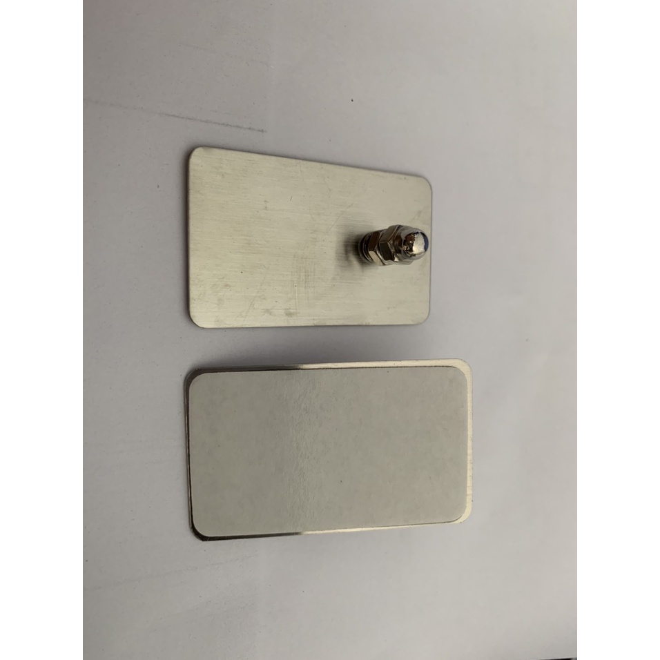 Miếng dán Inox (loại nhỏ 3cm x 5cm) chuyên dụng dành cho Thanh chắn giường