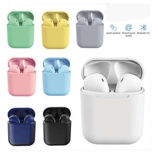 Tai Nghe Nhét Tai Không Dây Bluetooth 5.0 Tws I12 Cho Airpods Inpods I12 I7