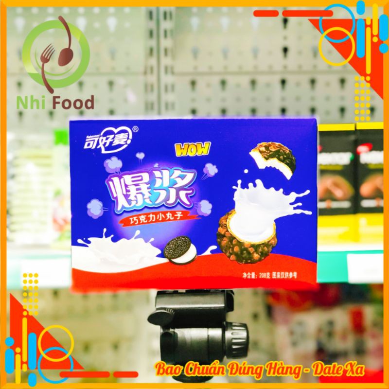 Bánh Oreo Socola Nhân Chảy 3 Lớp, Dạng Hộp Và Xô | BigBuy360 - bigbuy360.vn