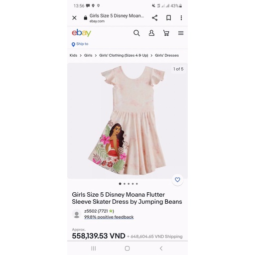 Váy Đầm Disney công chúa,hoa nhí, loang… 100% cotton XUẤT XỊN CHÍNH HÃNG siêu yêu cho bé gái.