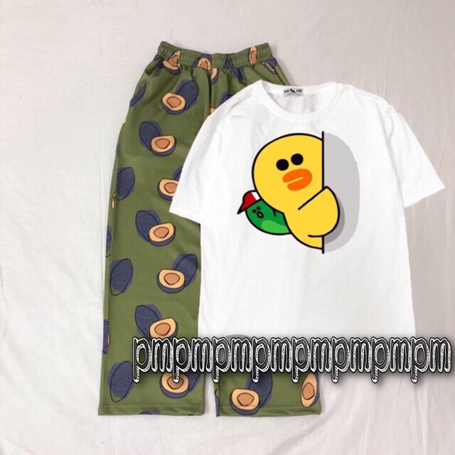 Sét áo hình quần bơ