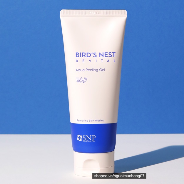 Gel Tẩy Tế Bào Chết Dưỡng Trắng Tinh Chất Tổ Yến SNP Birds Nest Revital Aqua Peeling Gel