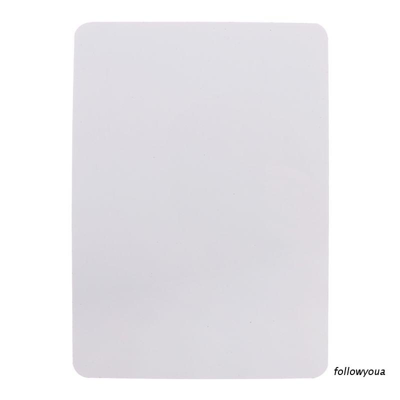 Bảng Trắng Nam Châm Khổ A5 210x150mm Dùng Vẽ Ghi Chú Tiện Dụng