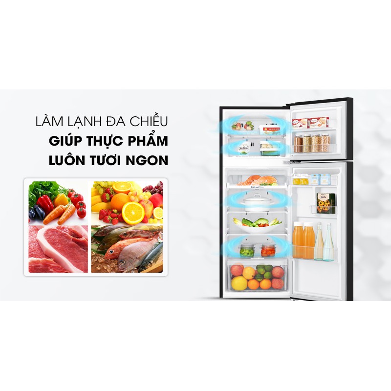 Tủ lạnh LG Inverter 187 lít GN-L205WB (Miễn phí giao tại HCM-ngoài tỉnh liên hệ shop)