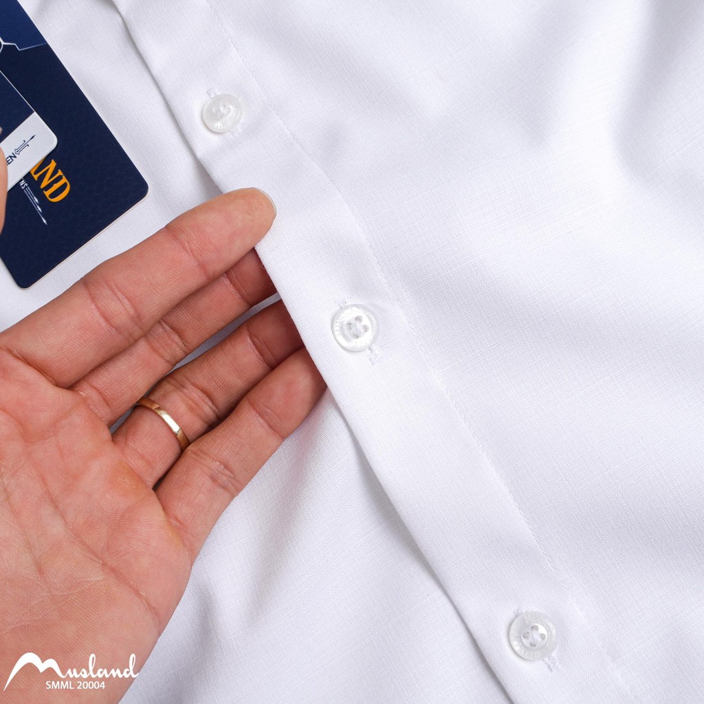 Aó sơ mi nam dài tay Musland ( Hàng chính hãng,Form áo Slimfit,vải tre siêu mát,thấm hút mồ hôi,hàng Vnxk) | BigBuy360 - bigbuy360.vn