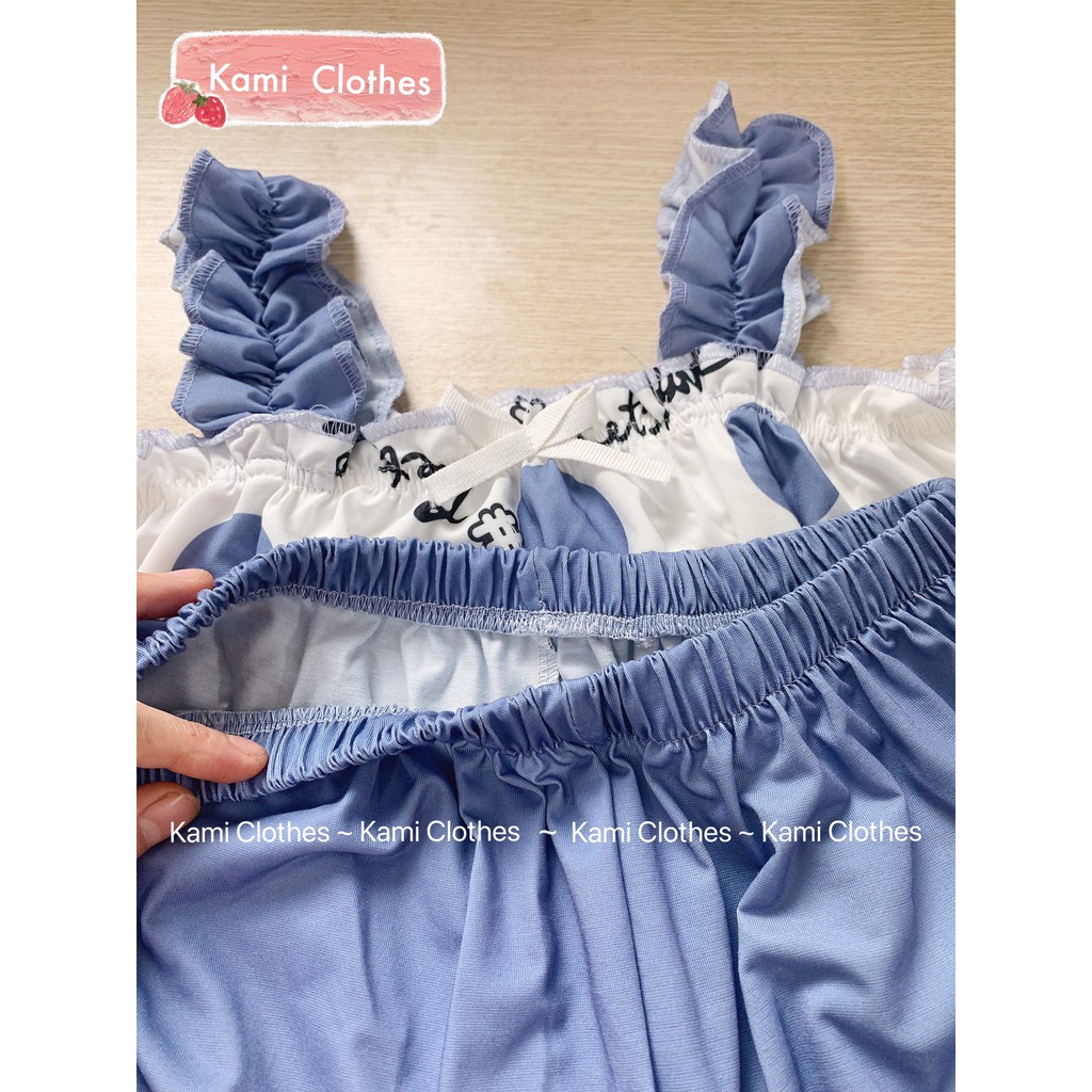 Bộ ngủ KIMONO, set ngủ 3 chi tiết pijama ngắn tay nhiều hình - KAMI Clothes | BigBuy360 - bigbuy360.vn