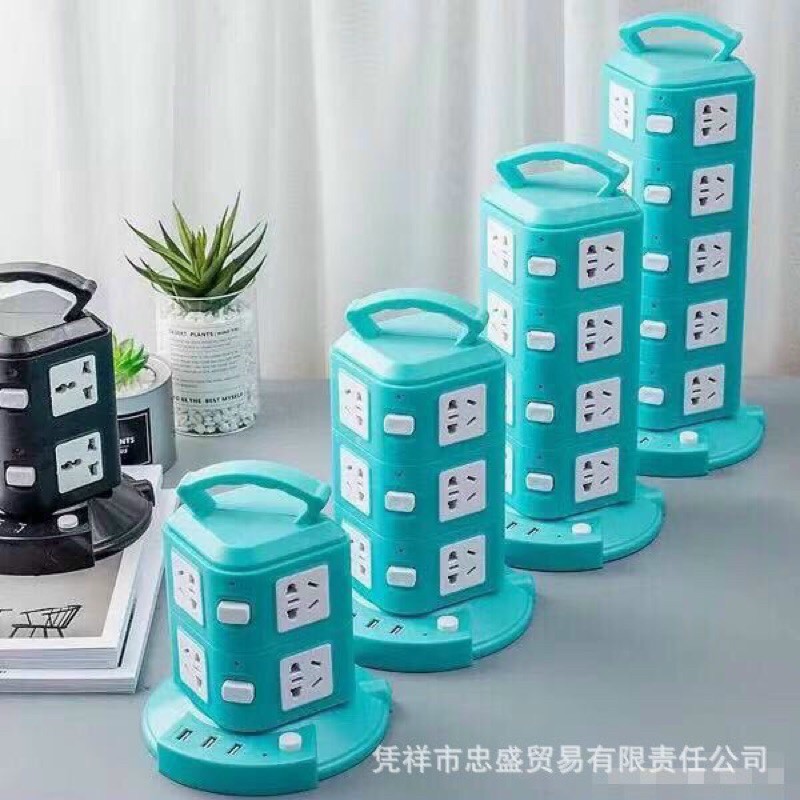 AP647 Ổ ĐIỆN ĐA NĂNG SẠC NHANH TÍC HỢP 3 CỔNG USB CỰC SANG TRỌNG VÀ TIỆN DỤNG