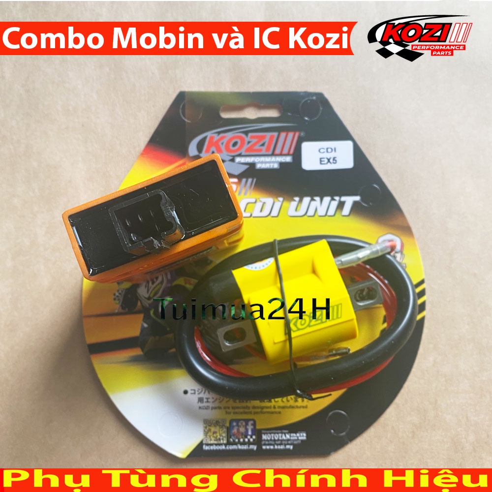 Mobin Sườn và IC  KOZI 5 Chân Dream Wave, Sirius 50cc, Galaxy - Mở hết tua máy - Đánh lửa mạnh - Không hại Xe
