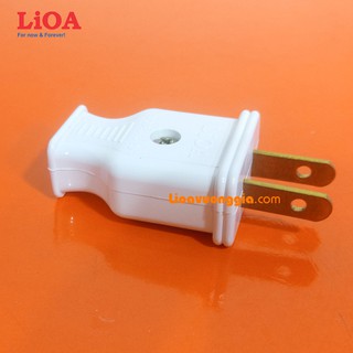 Phích cắm điện LiOA chân cắm dẹt - EU2D