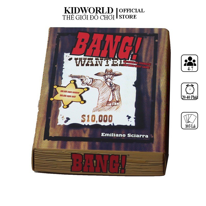 Bài Bang Boardgame Chất Lượng Cao, Giá Rẻ, Nhiều Người Chơi