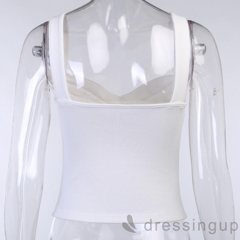 Áo xếp ly không tay co giãn thời trang nữ quyến rũ | BigBuy360 - bigbuy360.vn