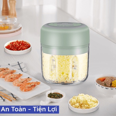 [Siêu HOT] Máy Xay Tỏi Ớt Cầm Tay Mini Siêu Tiện Lợi - Mẫu 3