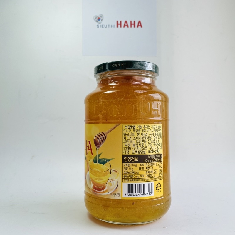 Trà thanh yên mật ong thượng hạng hàn quốc DAMTUH HONEY CITRON TEA 1kg
