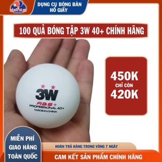 Quả bóng bàn luyện tập thi đấu 3w 40+ 2sao độ cứng cao tròn đều