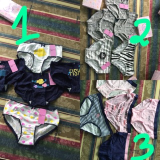 Sét 5 quần chip cotton kute