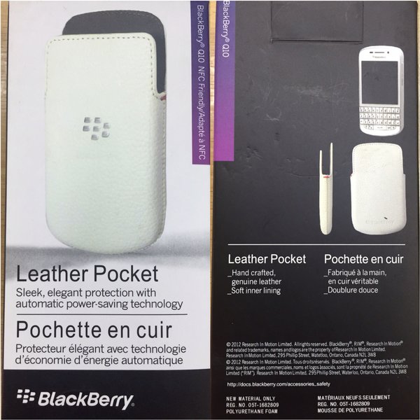 Túi Da Đựng Điện Thoại Blackberry Q10 / 9981