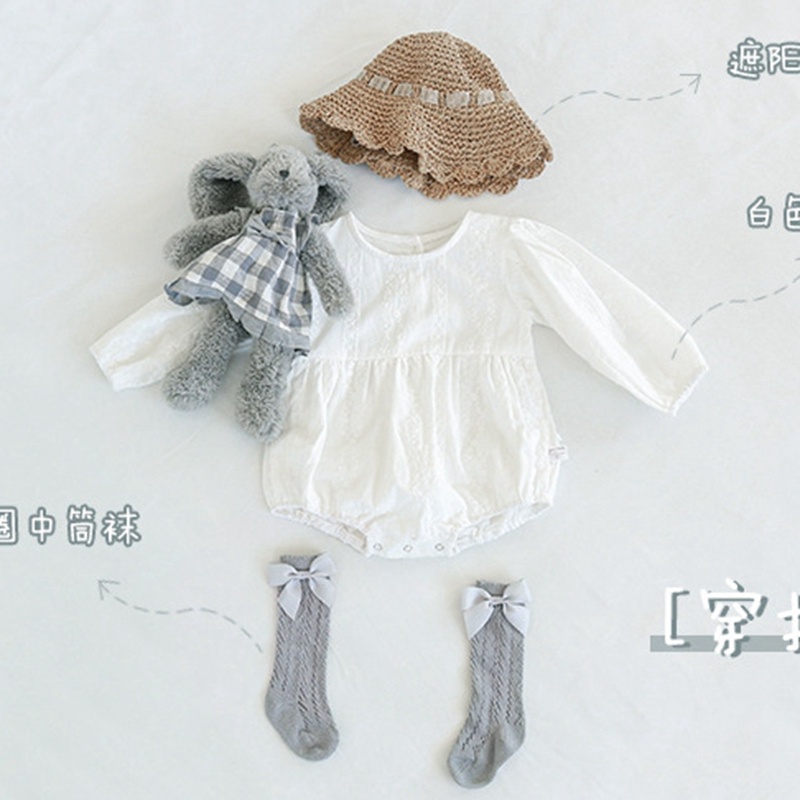 Vớ Cotton Mềm Mại Đính Nơ Xinh Xắn Dành Cho Bé Gái 0-5 Tuổi