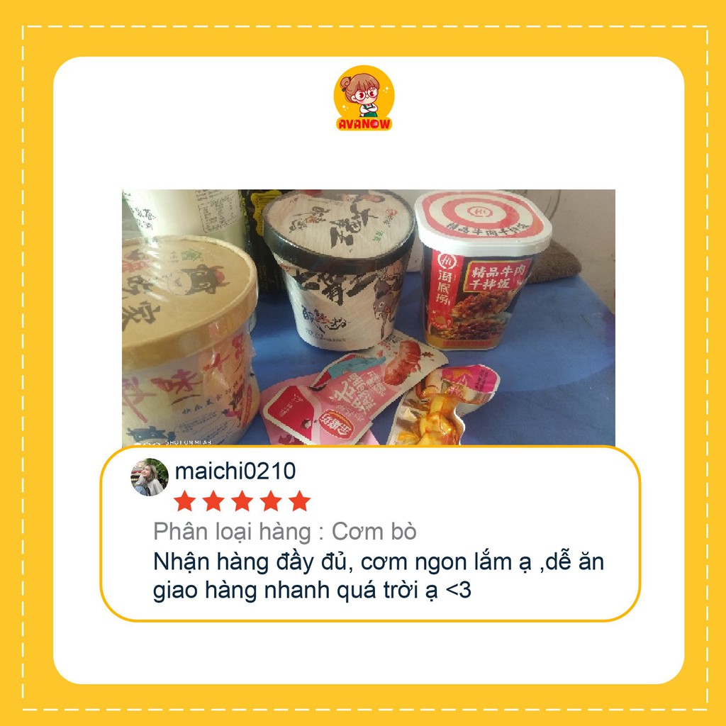 Cơm ăn liền Haidilao 137g 🍣 Avanow🍣 cơm tự sôi 5 vị,đồ ăn vặt trung quốc | BigBuy360 - bigbuy360.vn