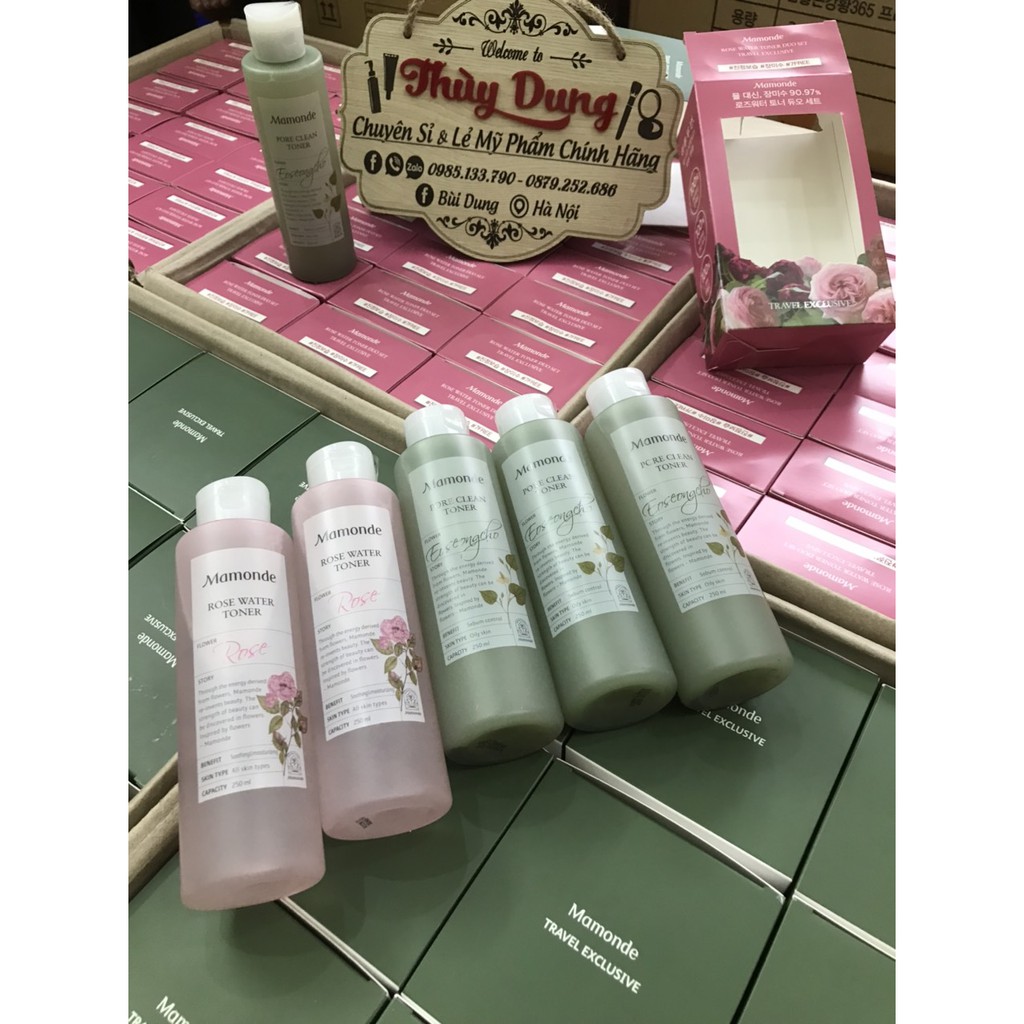 Nước hoa hồng Mamonde Diếp Cá 250ml