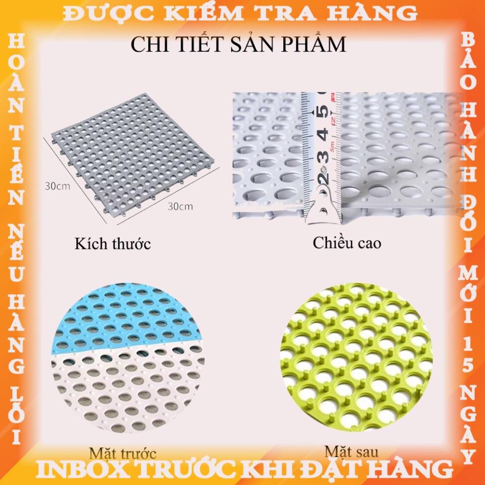 Thảm nhà tắm chống trơn trượt kích thước 30x30cm dinhluon