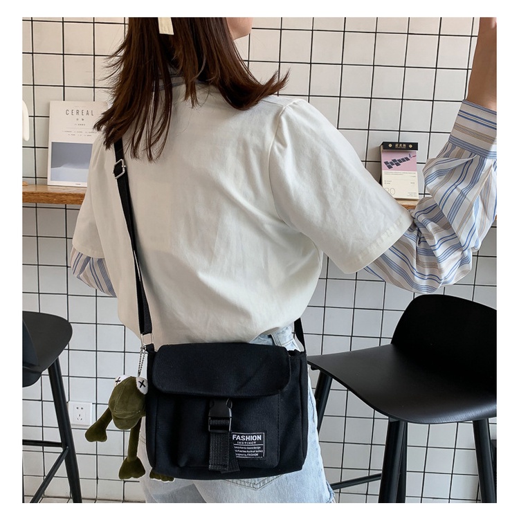 Túi tote vải canvas đeo chéo nữ messenger cao cấp dùng đi chơi du lịch giá rẻ TX69