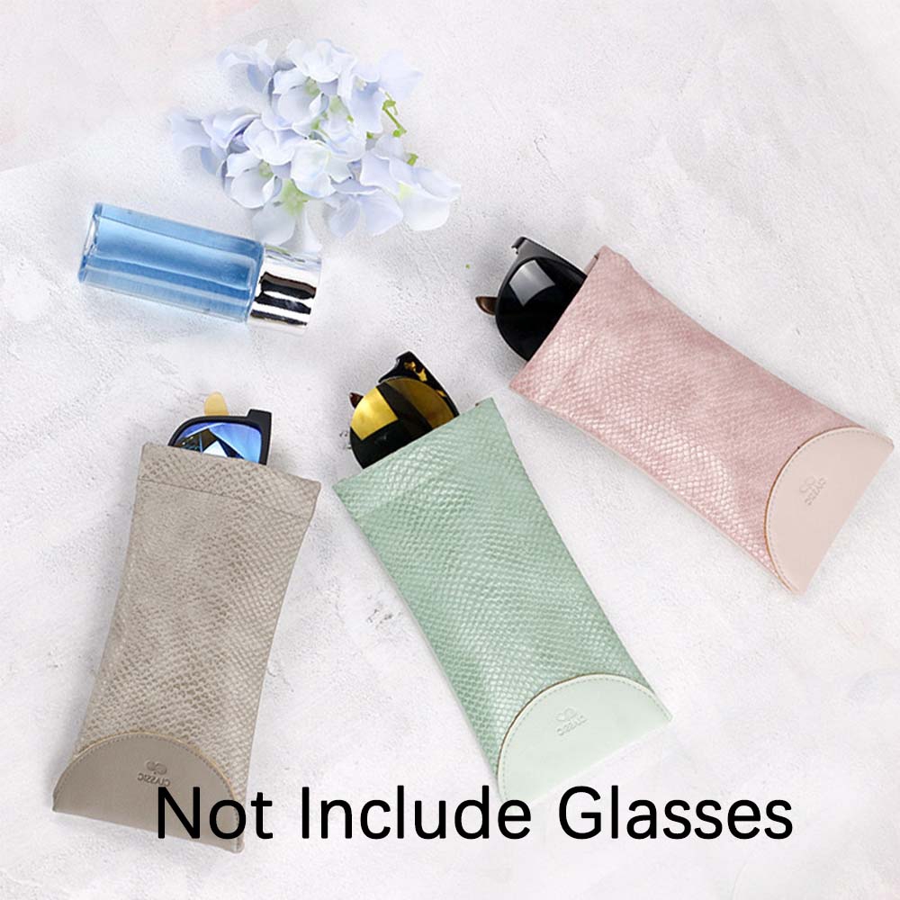 Ví đựng mắt kính bằng da rắn chống trầy