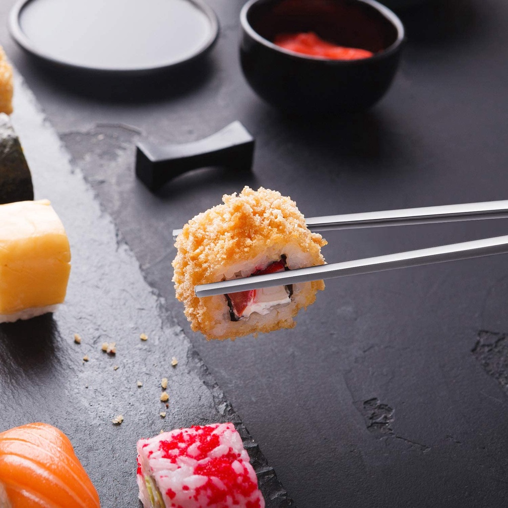 Đũa Ăn Bằng Thép Không Gỉ 304 Chất Lượng Cao