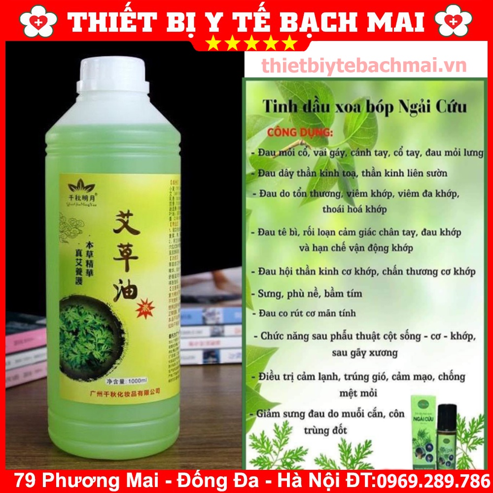 Dầu Ngải Cứu Massage Body - 100% Tinh Chất Thiên Nhiên