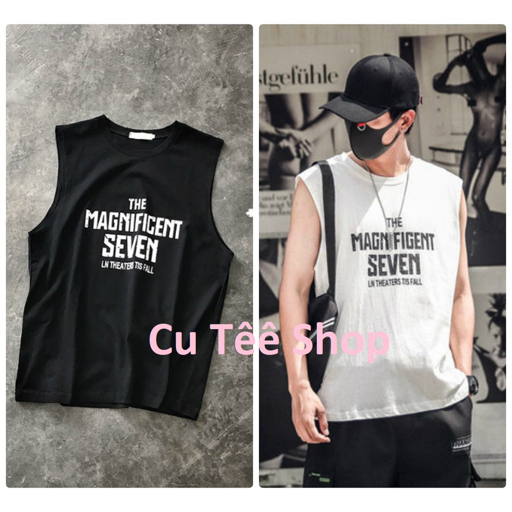 [Áo Unisex] Áo tanktop ba lỗ unisex MAGNIFICENT cotton siêu mát