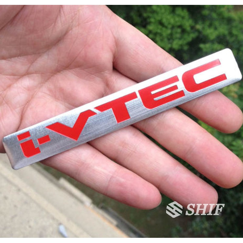 Huy hiệu biểu tượng thân xe phía sau i-VTEC Side Fender cho Honda IVTEC