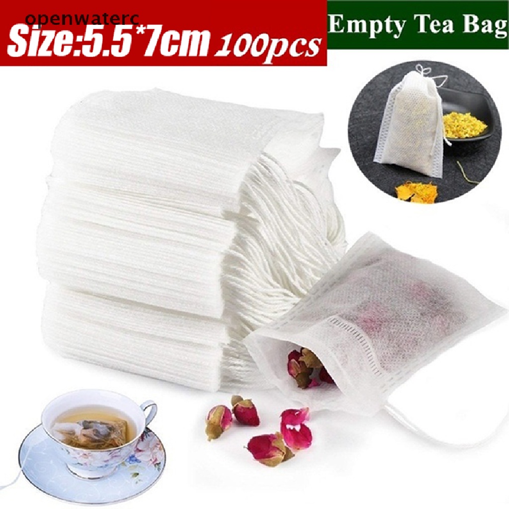 Set 100 Túi Lọc Trà Rỗng Đa Năng Tiện Dụng