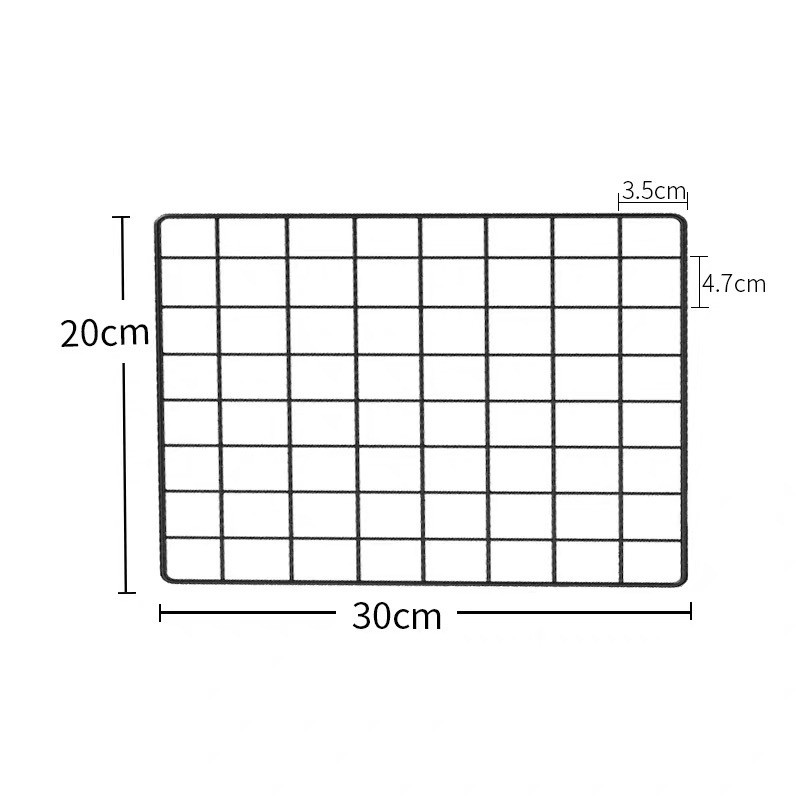 Lưới Thép 20x30cm Đa Năng Làm Kệ, Gía Sách, Để Bàn Đa Năng (Bán lẻ tấm)