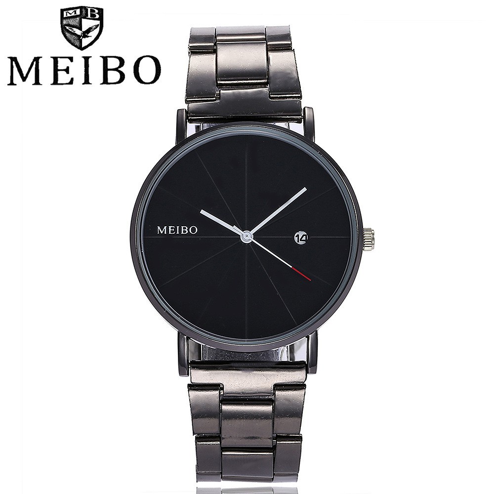 Đồng Hồ Quartz Mb43 Chạy Kim Với Dây Đeo Thép Không Gỉ | BigBuy360 - bigbuy360.vn