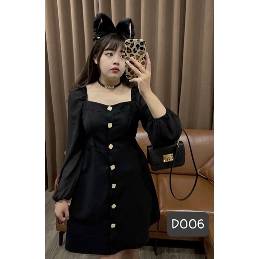 D006 Váy Nút Ngọc Maii Thươngg Bigsize | BigBuy360 - bigbuy360.vn