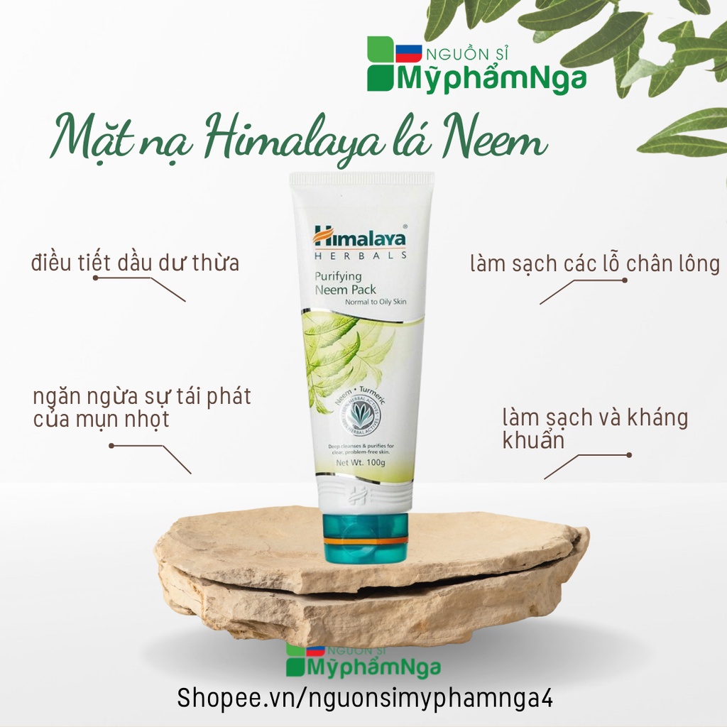 Mặt nạ Himalaya lá Neem giảm mụn sáng da