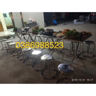 Ghế đôn inox các cỡ