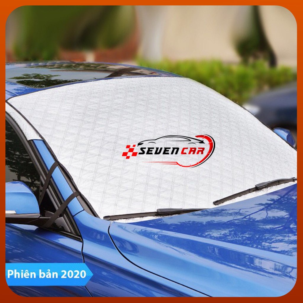 Bạt phủ kính lái ô tô, tấm chắn nắng kính lái xe hơi tráng bạc 4 lớp chống nắng - SEVEN.CAR