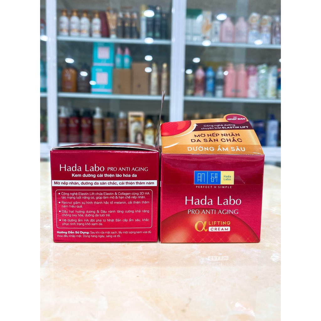 Kem dưỡng da HADA LABO đủ loại hàng chính hãng công ty (50g)
