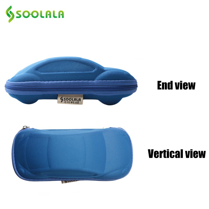 Hộp đựng mắt kính SOOLALA hình xe hơi thời trang cho bé