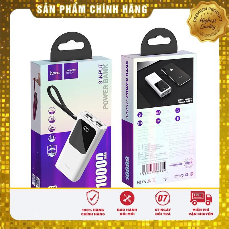 (CHÍNH HÃNG- CAO CẤP) SẠC DỰ PHÒNG CAO CẤP HOCO J41 / 10000MAH 2 CÔNG RA | WebRaoVat - webraovat.net.vn