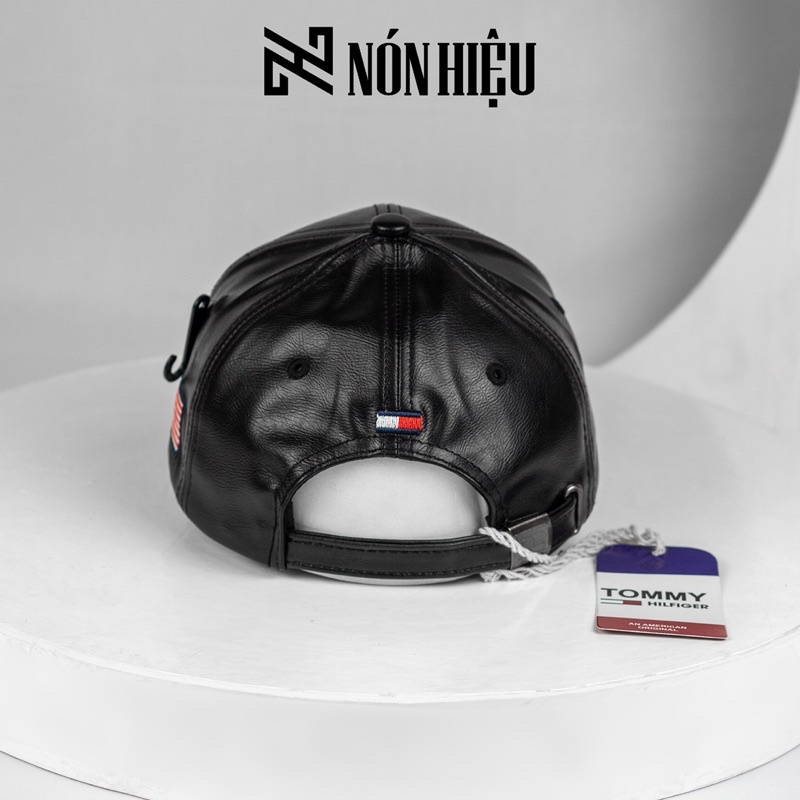 Mũ lưỡi trai Da cao cấp MADE IN TAIWAN Full Tem Mark hãng