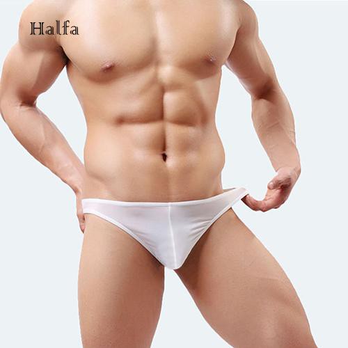 Quần lót nam dạng túi lồi màu trơn gợi cảm