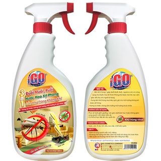 BÌNH XỊT ĐUỔI MUỖI & CÔN TRÙNG - 600g