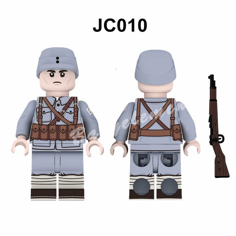 quân đội Mô Hình Đồ Chơi Nhân Vật Quân Đội Volunteer 16 Loại Sáng tạo lắp ráp Mô hình Đồ chơi Quà tặng